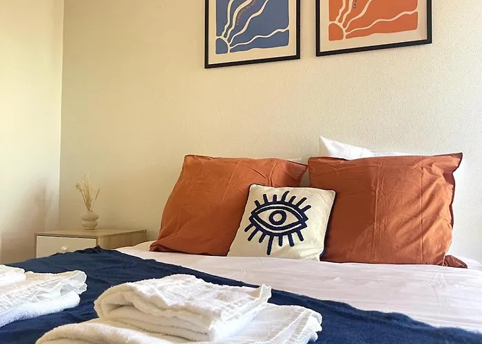 شقة Bleu Mandarine By Prim0 C0nciergerie كليرمونت-فيراند